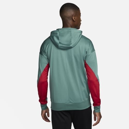 Liverpool Track Top Dri-FIT Strike - Bicoastal/Gym Red - Men's-SoccerKits Hub | Buy Soccer Jerseys Online